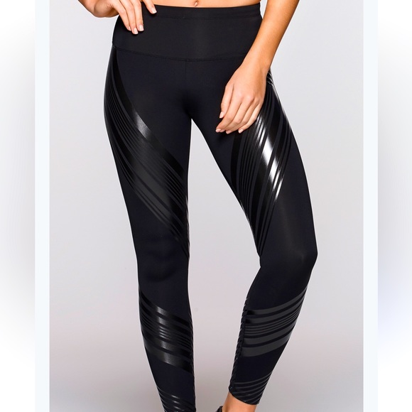 MTA Sport Pants - ✨Shiny Striped Leggings✨